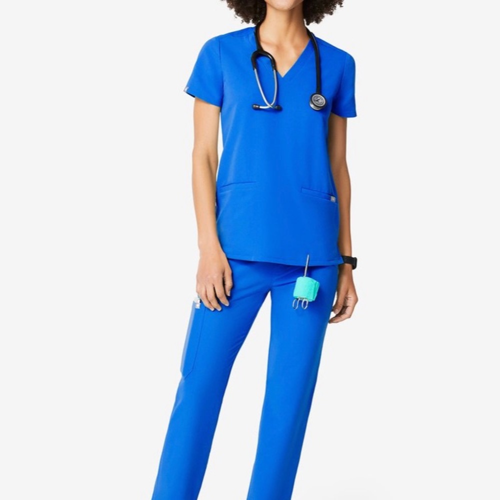 Figs | Royal Blue Scrub Set - XXS
